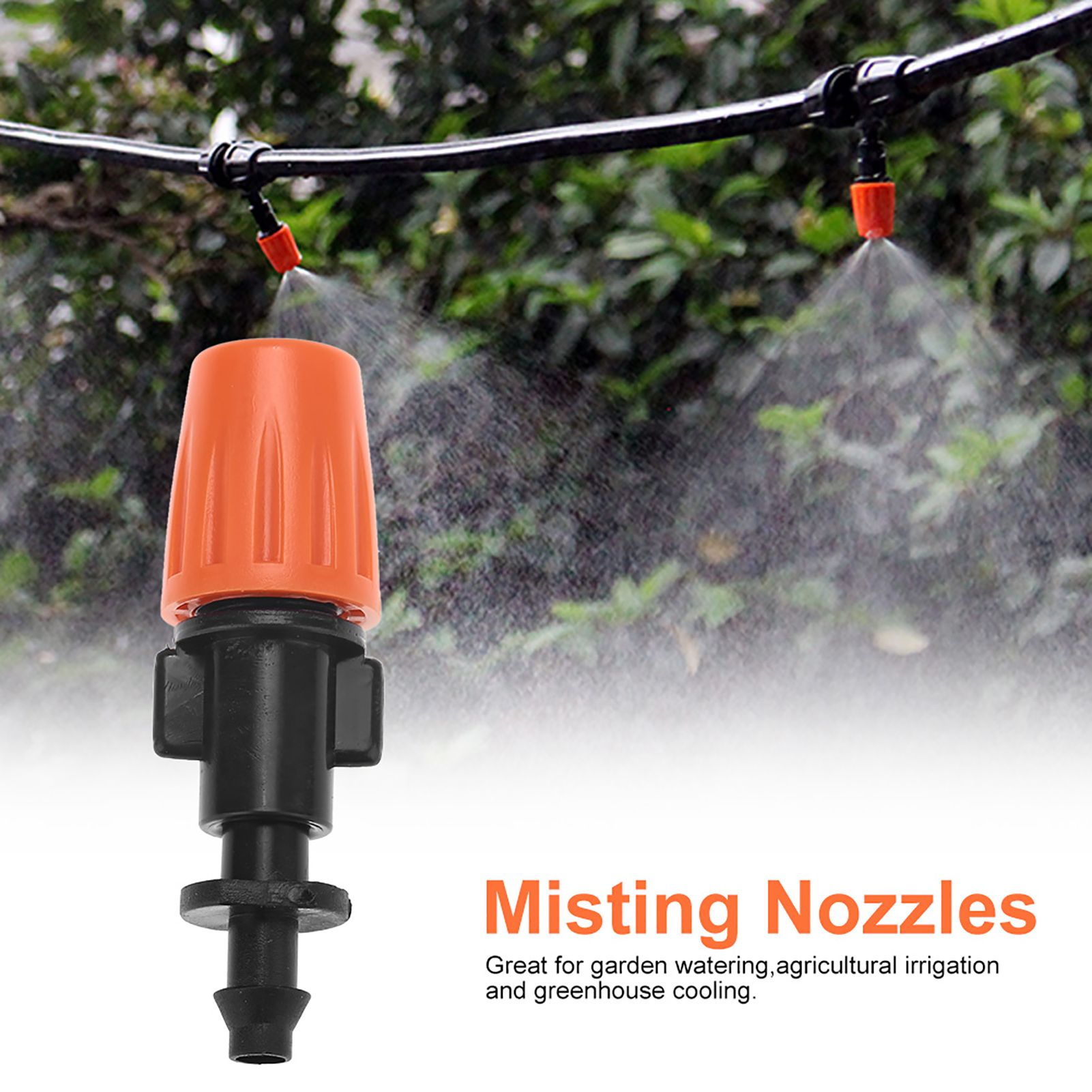 50pcs/set Adjustable Garden Drip Irrigation Misting Nozzles Micro Flowing view 5