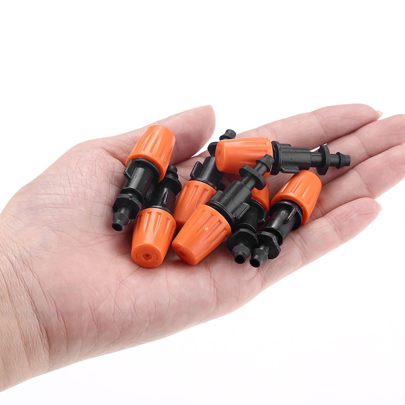 50pcs/set Adjustable Garden Drip Irrigation Misting Nozzles Micro Flowing view 11