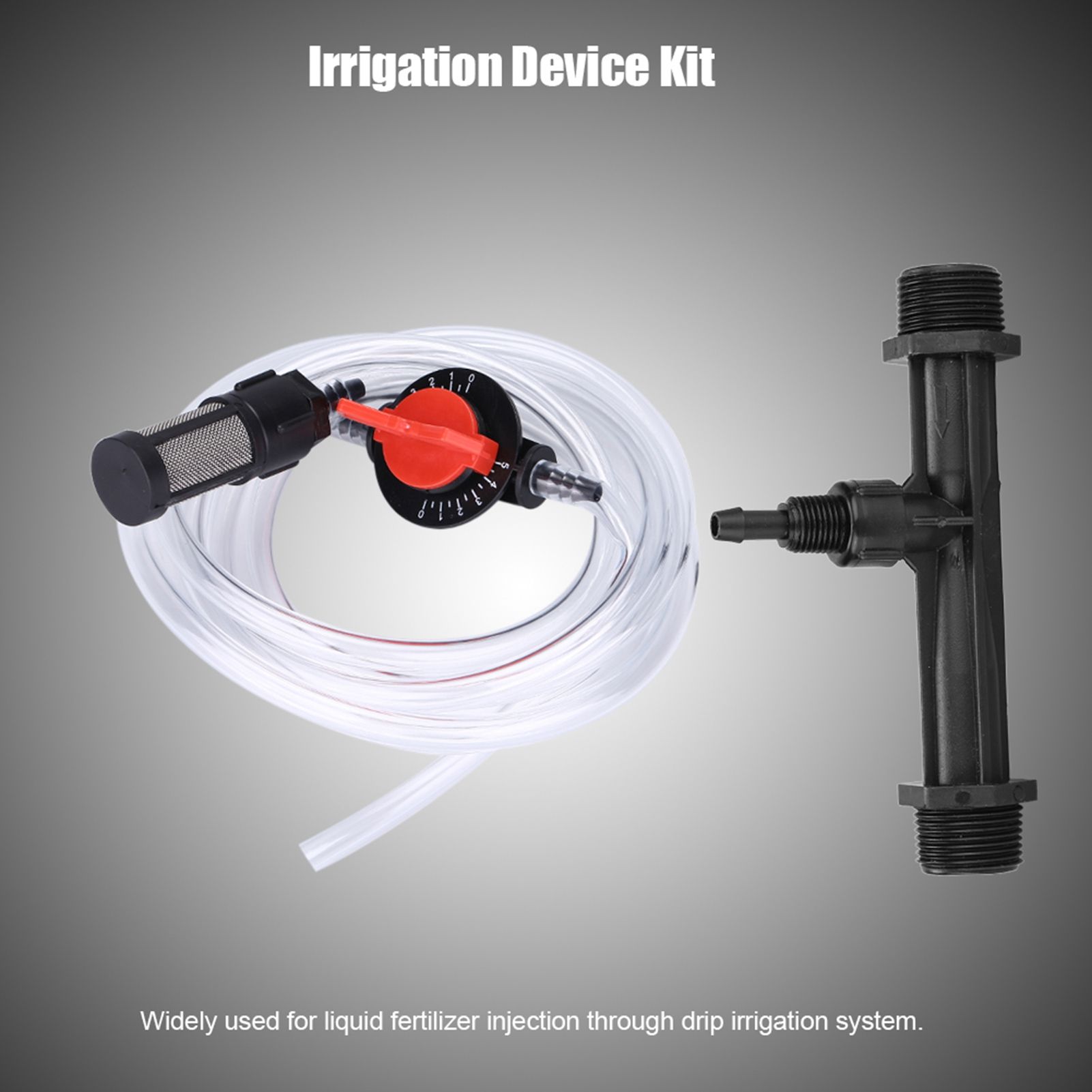 Garden Irrigation Device Kit G3/4 Fertilizer Injector Switch Filter Water Tube view 3