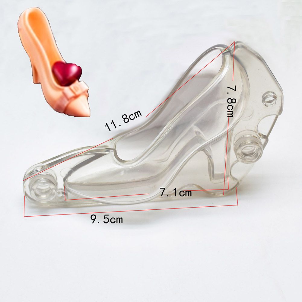 Washable Durable High Heel Pattern Silicone Mould Mold for Dessert Chocolate Cake view 6