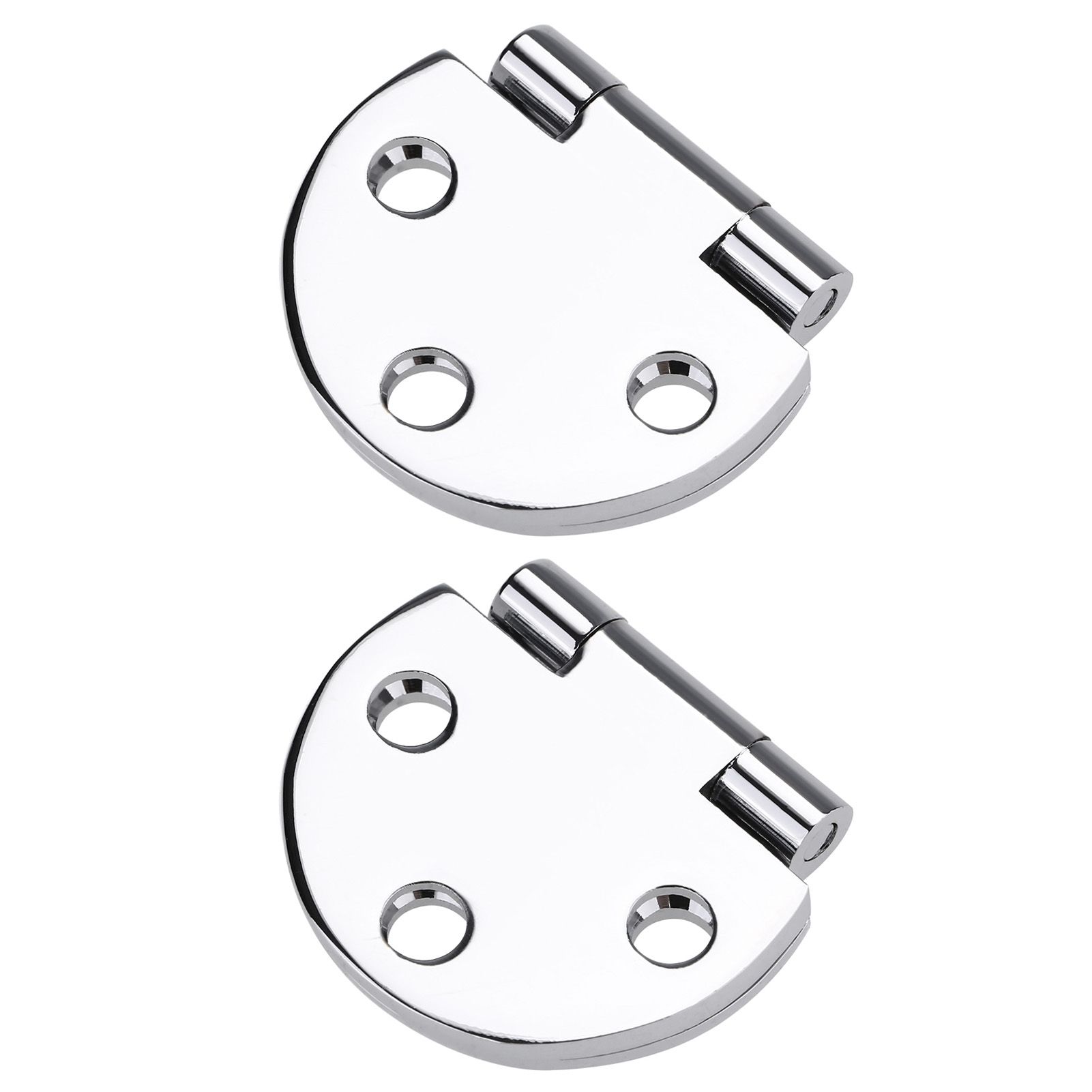 2PCS 180 Degree Copper Hinges for Folding Tabletop Sewing Machine Table view 8