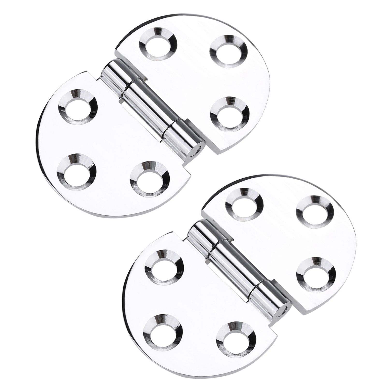 2PCS 180 Degree Copper Hinges for Folding Tabletop Sewing Machine Table view 9