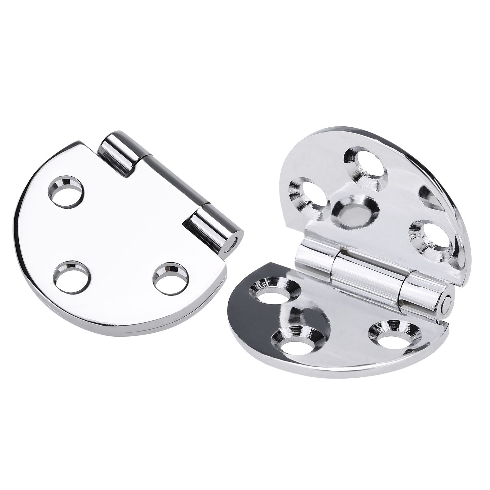 2PCS 180 Degree Copper Hinges for Folding Tabletop Sewing Machine Table view 11