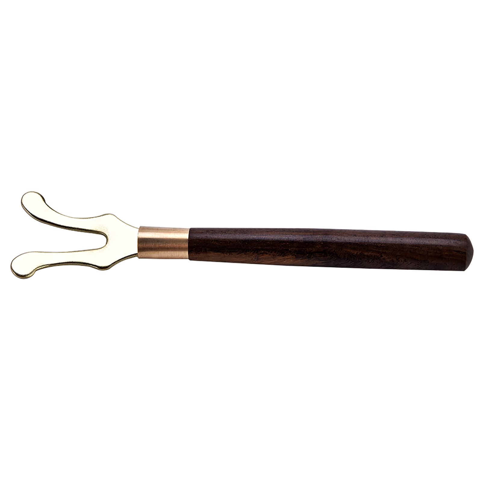 Tea Pot Heat Insulation Tea Clip Fork with Wooden Handle Cast Iron Head Coffee view 12