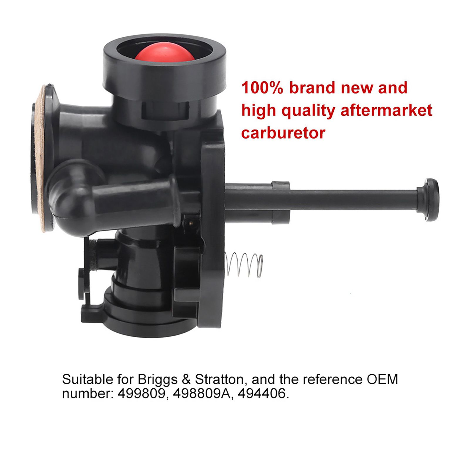 Carburetor Carb with Installing Hardware for 499809 498809A 494406 view 3