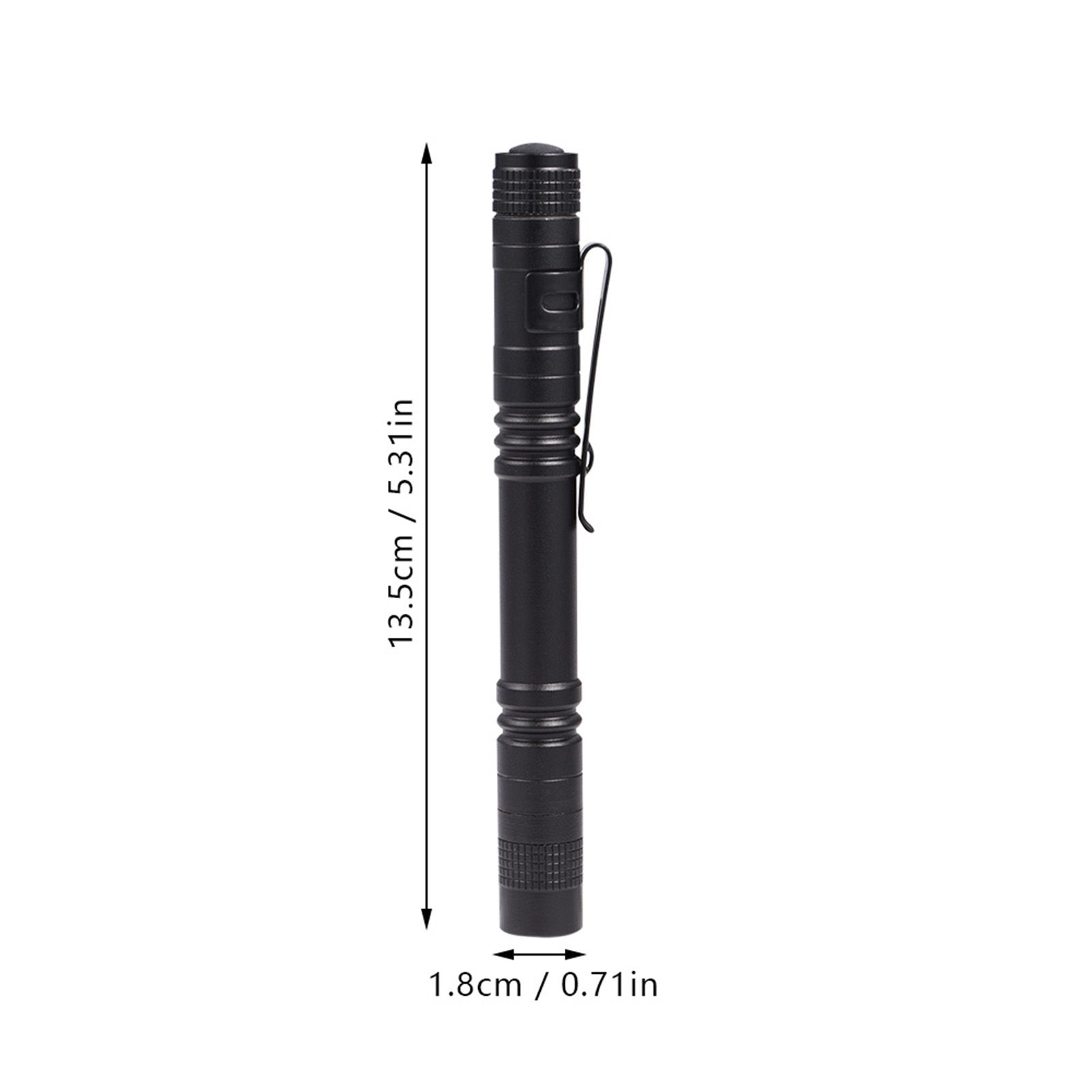 Mini Portable LED Pen Clip Pocket Flashlight High Bright Light Torch Lamp view 5
