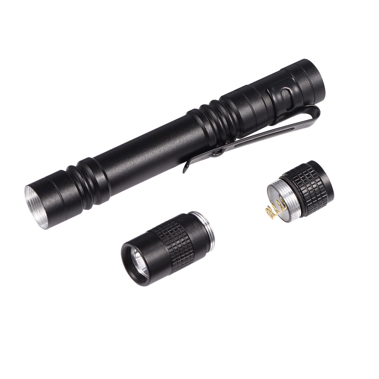 Mini Portable LED Pen Clip Pocket Flashlight High Bright Light Torch Lamp view 8
