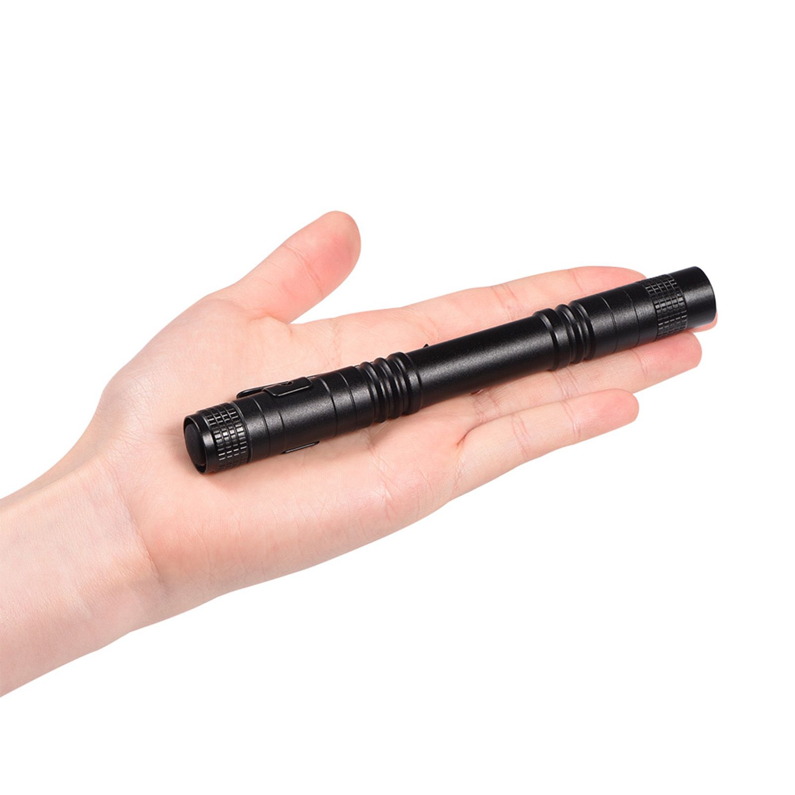 Mini Portable LED Pen Clip Pocket Flashlight High Bright Light Torch Lamp view 12
