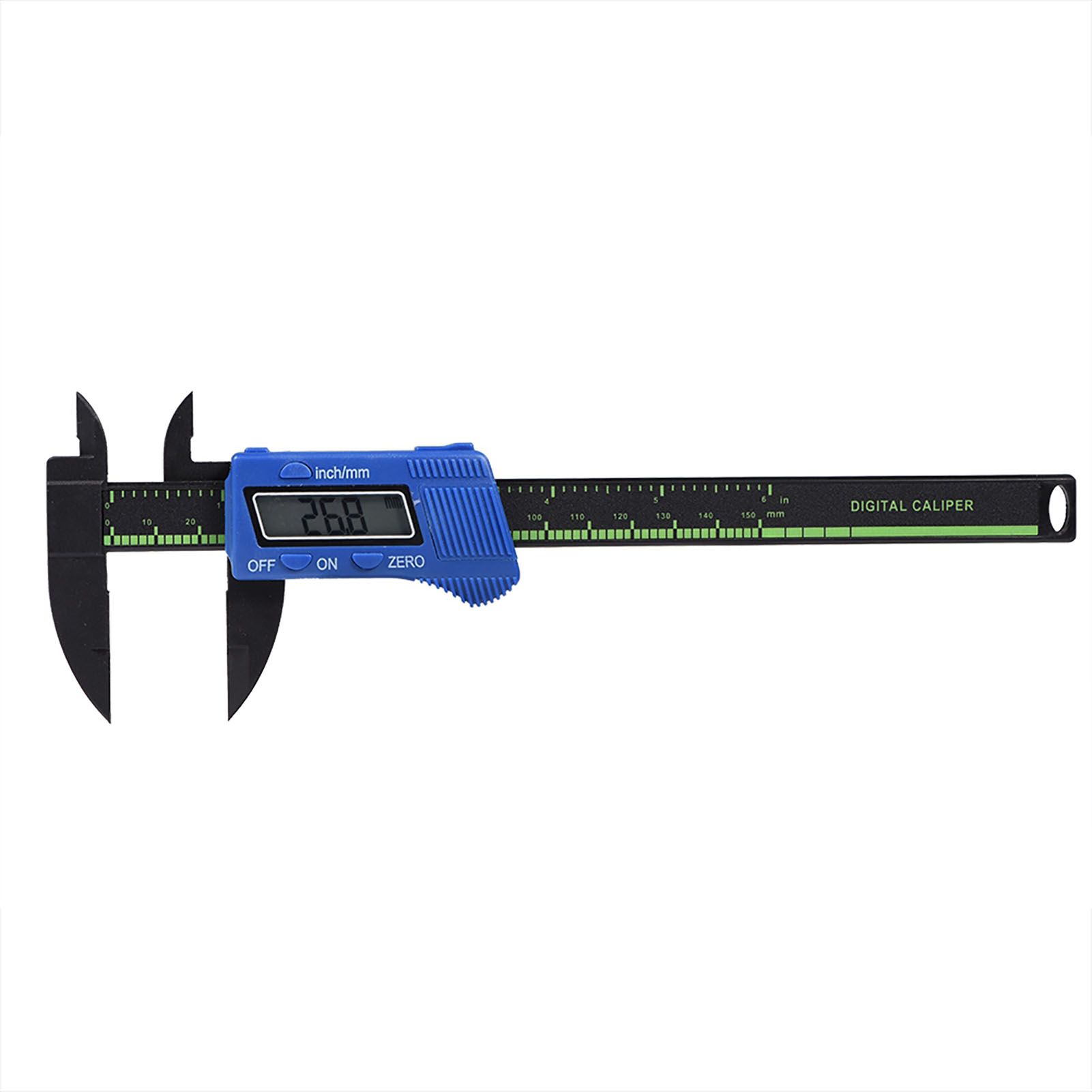 Digital Caliper with Extra Large LCD Screen for Measuring Inside Outside Depth