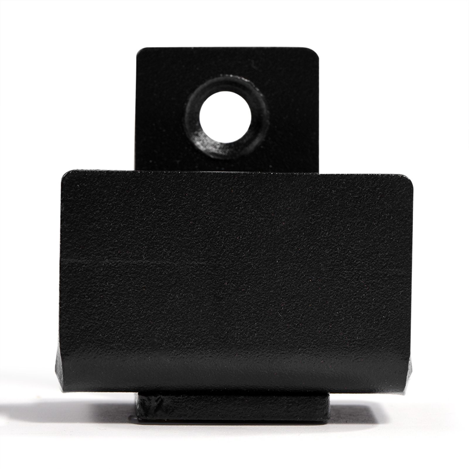1pc Black Steel Hardware Sliding Barn Door Bottom Wall Mount Floor Guide with view 9