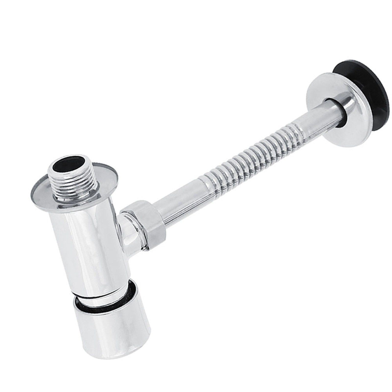 Durable Zinc Alloy Flush Valve Office Hotel Bathroom Toilet Hand Pressing view 2