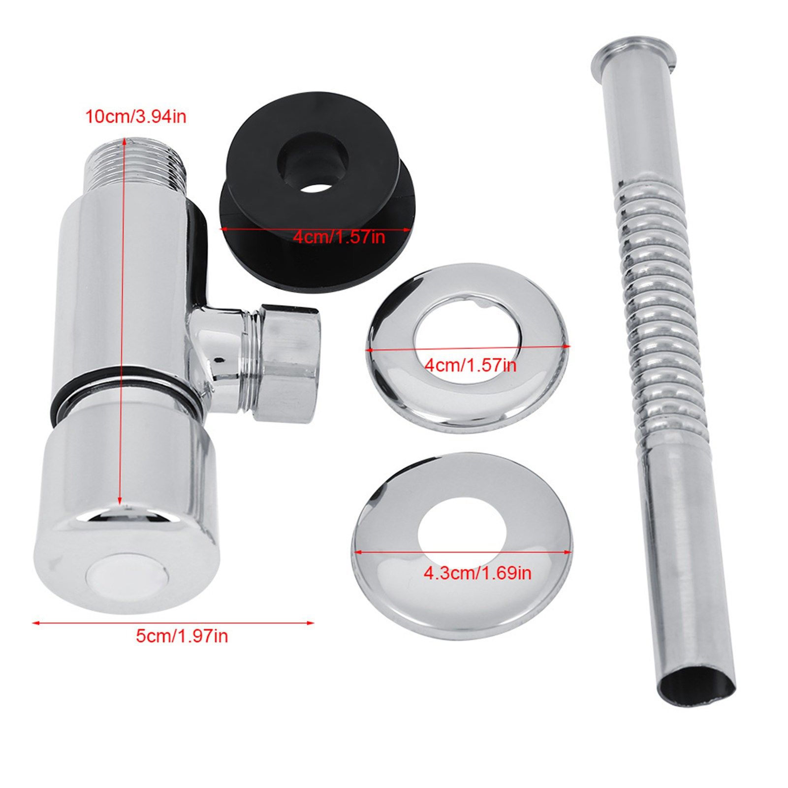 Durable Zinc Alloy Flush Valve Office Hotel Bathroom Toilet Hand Pressing view 14