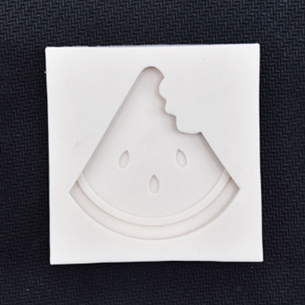 WatermelOn shaped Silicone Mould Washable Heat Resistant Mold for Chocolate view 2