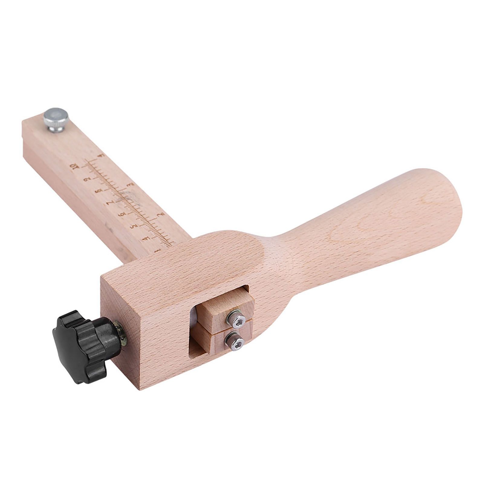 Wooden Hand Leather Strip Strap Adjustable Cutting Tool DIY Craft Tools Cutter view 3