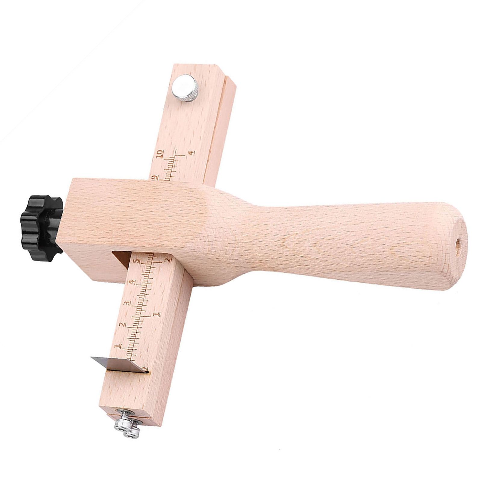 Wooden Hand Leather Strip Strap Adjustable Cutting Tool DIY Craft Tools Cutter view 11