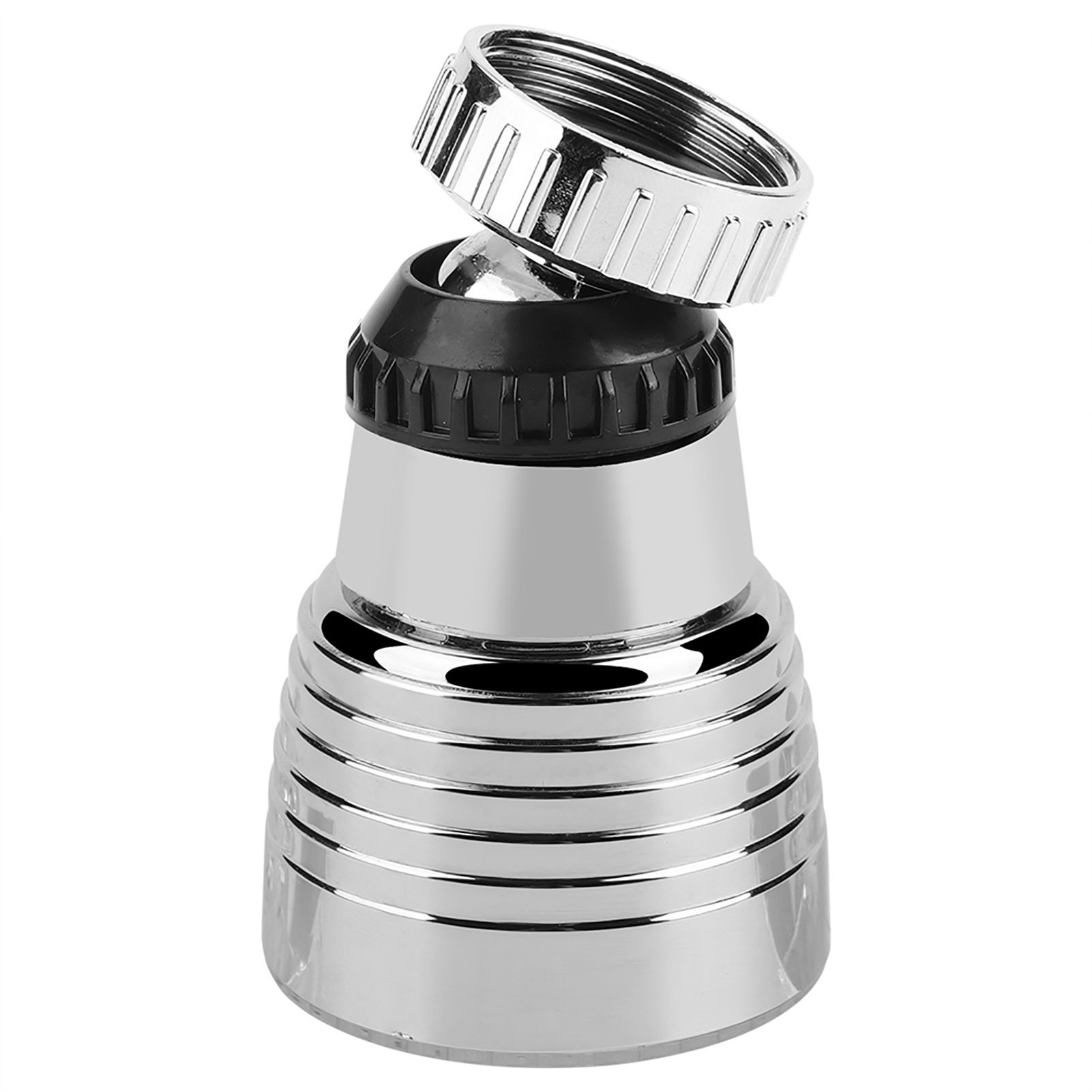 360°Swivel 3Colors Temperature Controlled LED Light Kitchen Sink Faucet Spray view 3