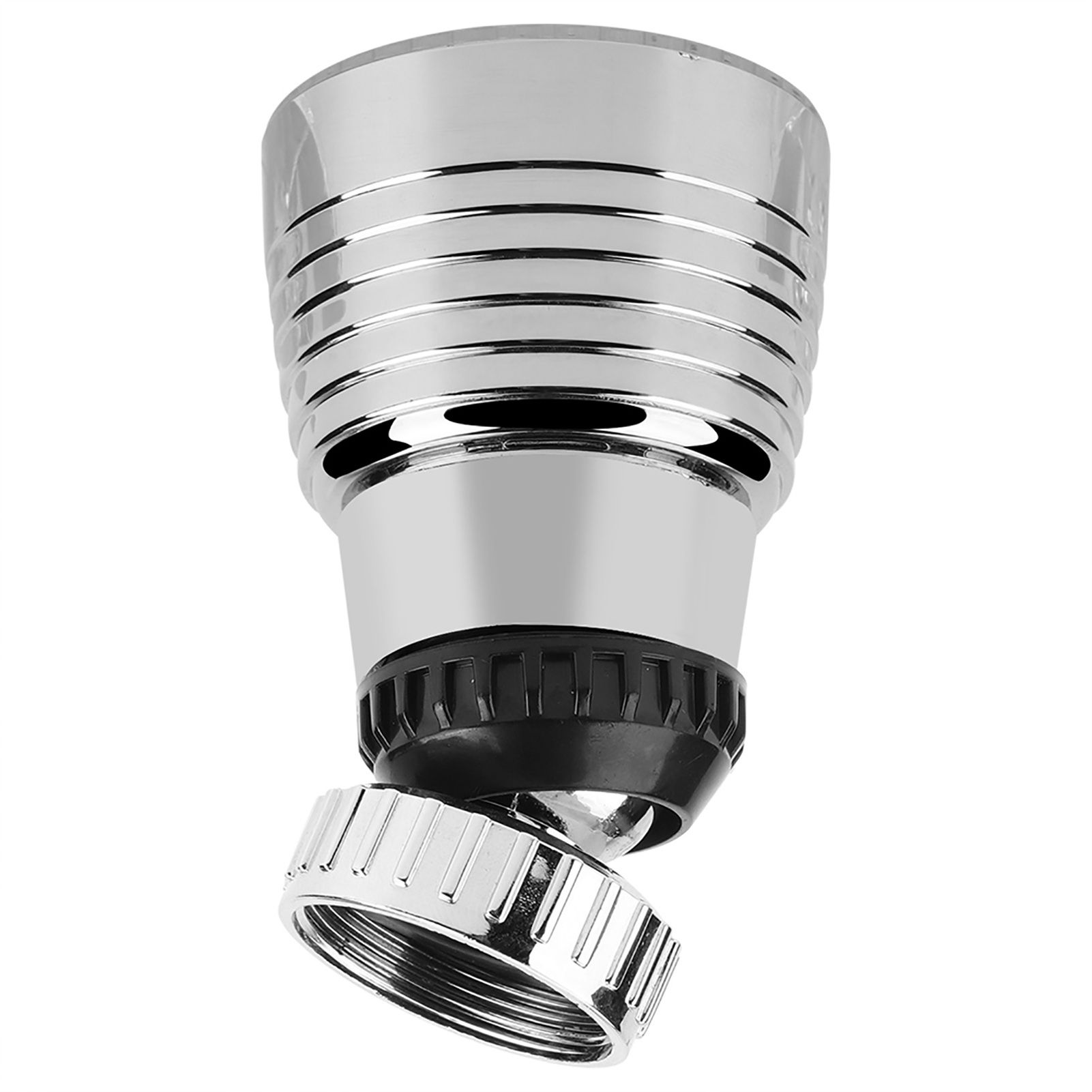 360°Swivel 3Colors Temperature Controlled LED Light Kitchen Sink Faucet Spray view 9