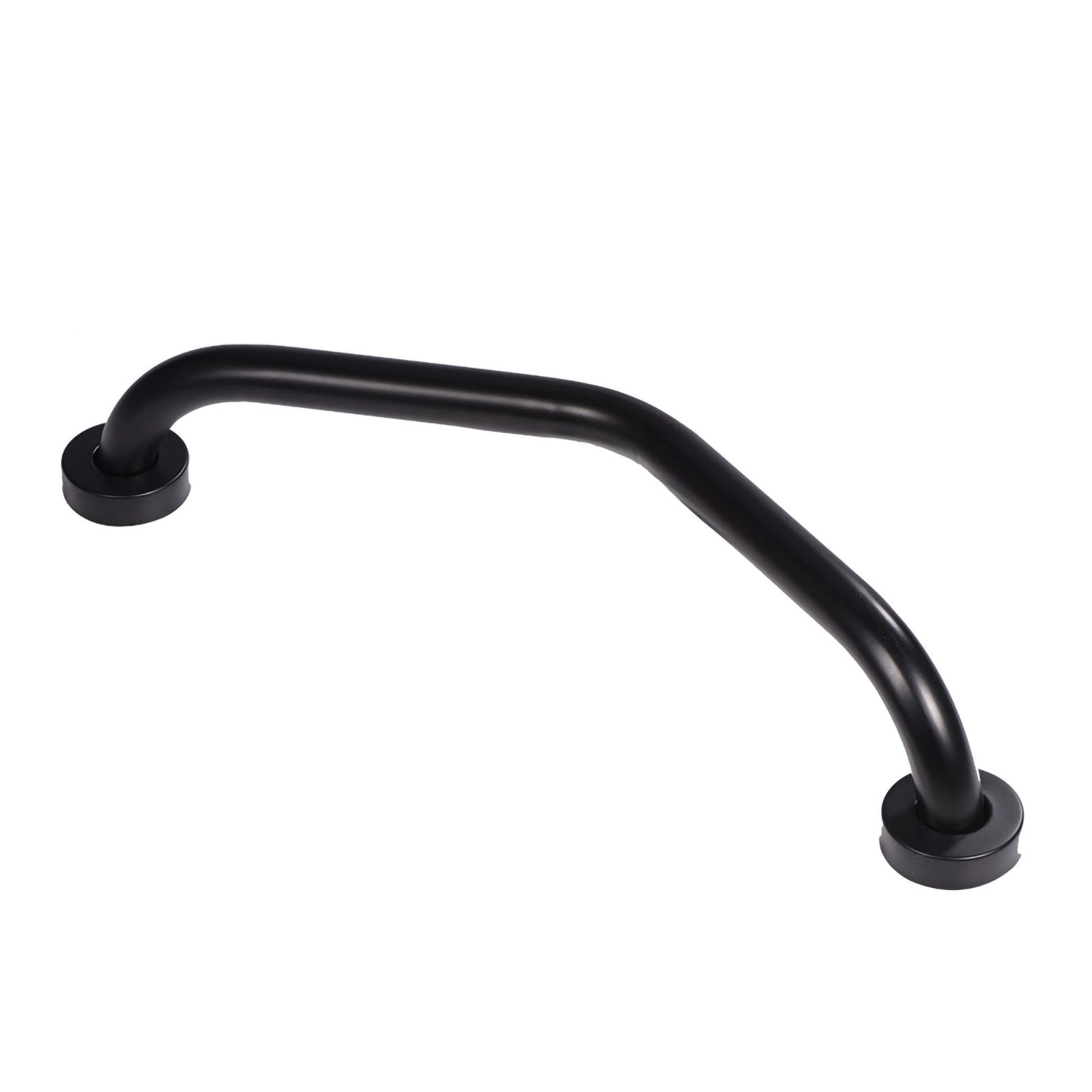 Stainless Steel Curved Shower Tub Safety Grab Bar Towel Rack Wall Mounted view 8