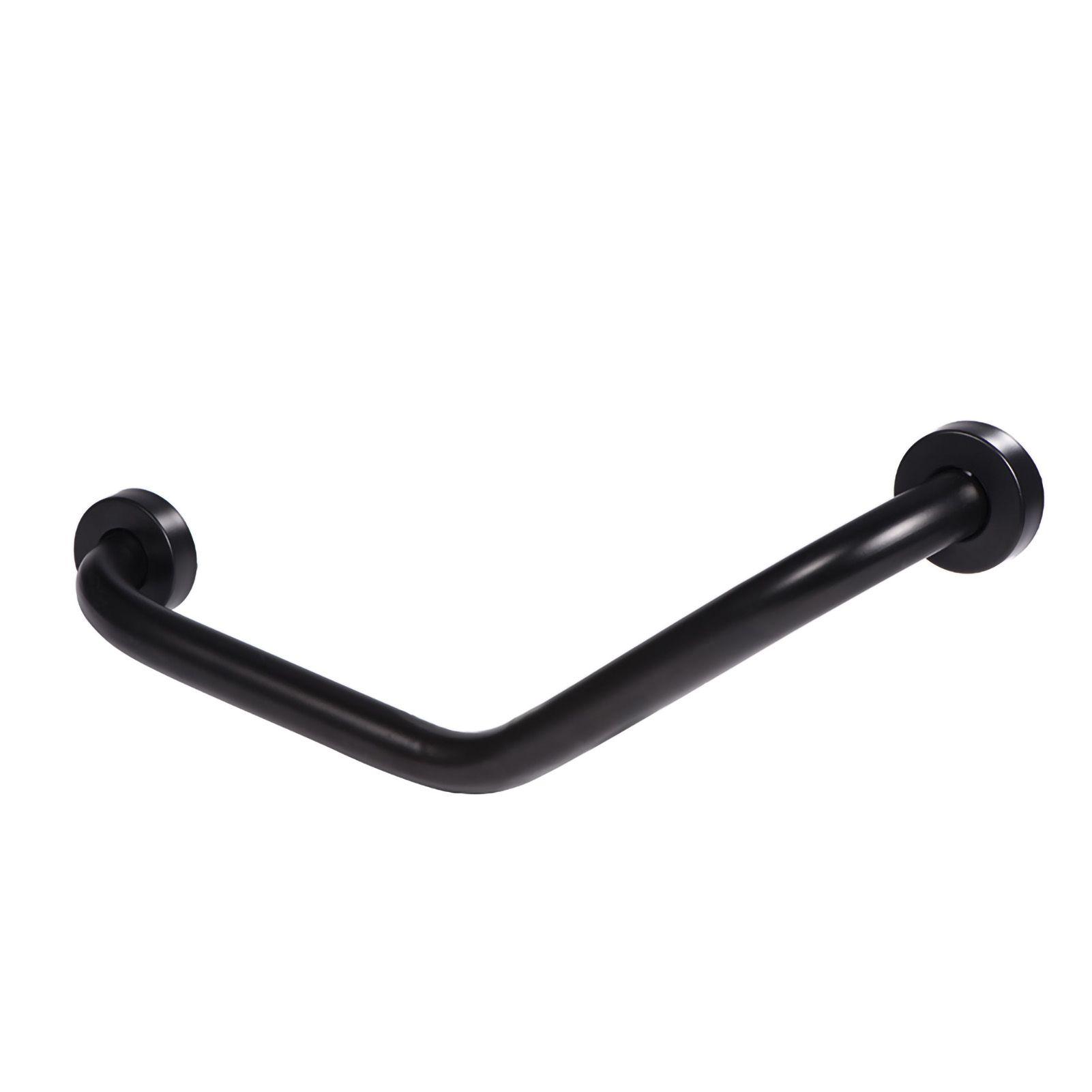 Stainless Steel Curved Shower Tub Safety Grab Bar Towel Rack Wall Mounted view 11