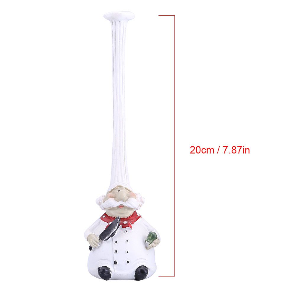 Creative Resin Kitchen Chef Figurine Decor House Restaurant Cafe Decorative view 9