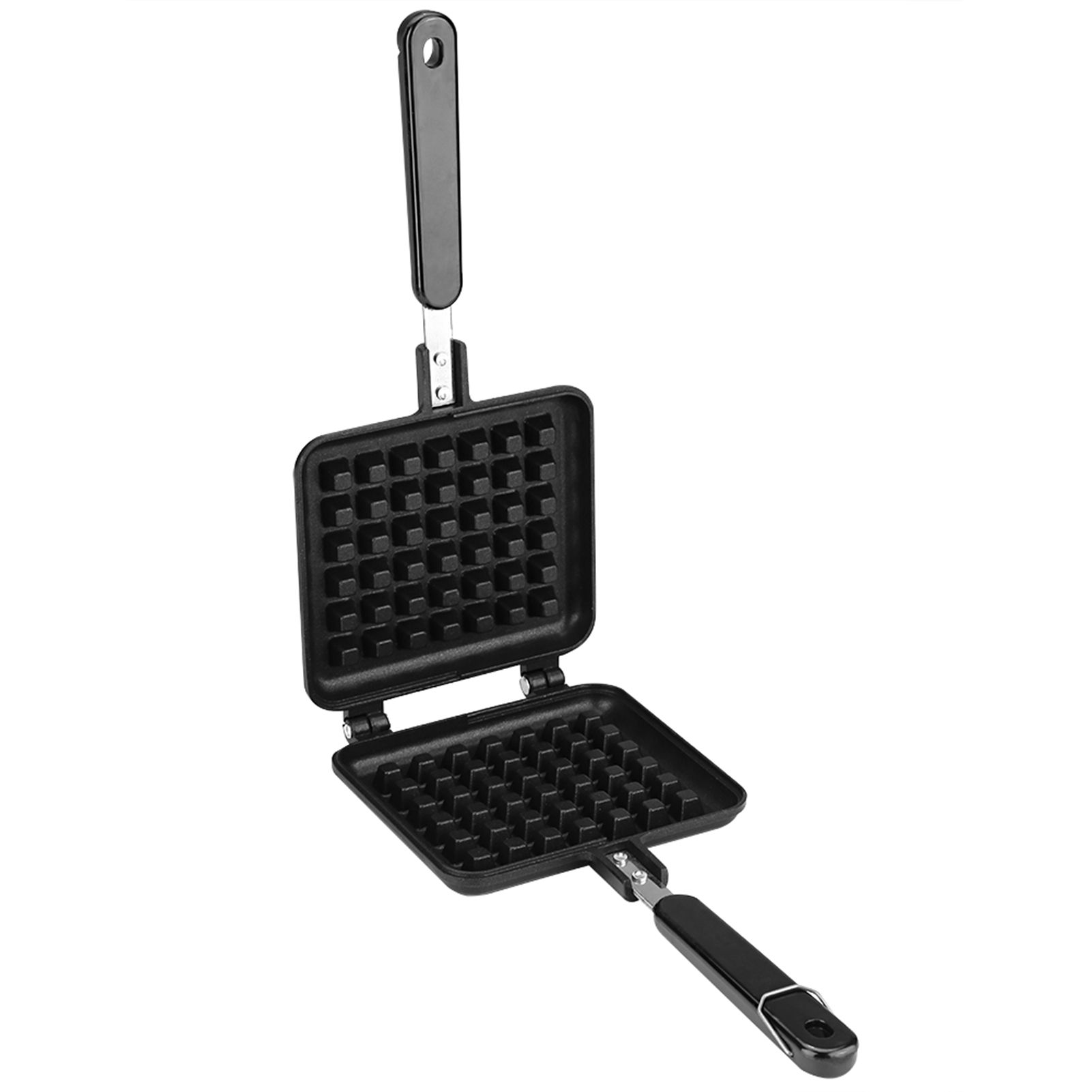 Household Kitchen Gas NOn Stick Waffle Maker Pan Mould Mold Press Plate view 2