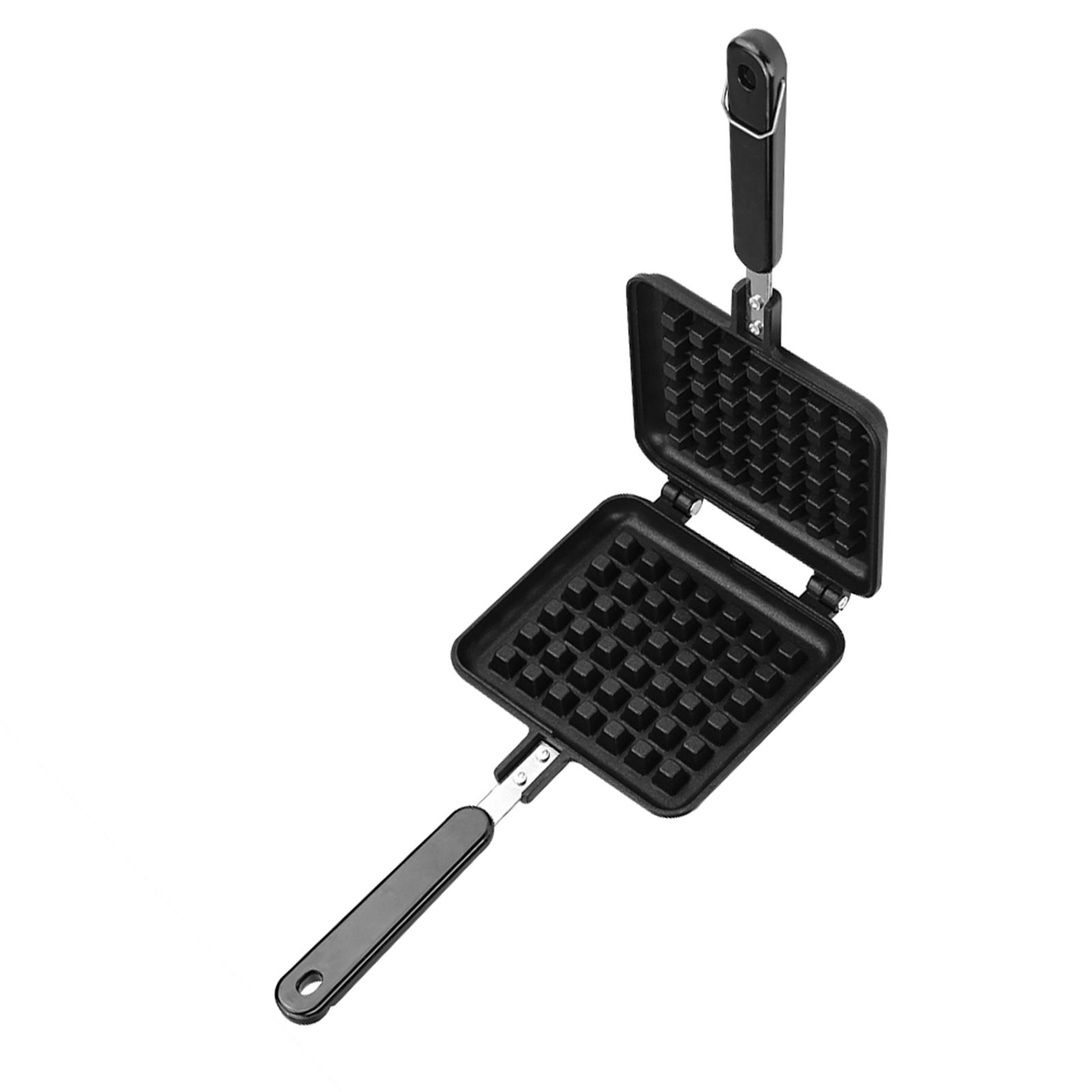 Household Kitchen Gas NOn Stick Waffle Maker Pan Mould Mold Press Plate view 6