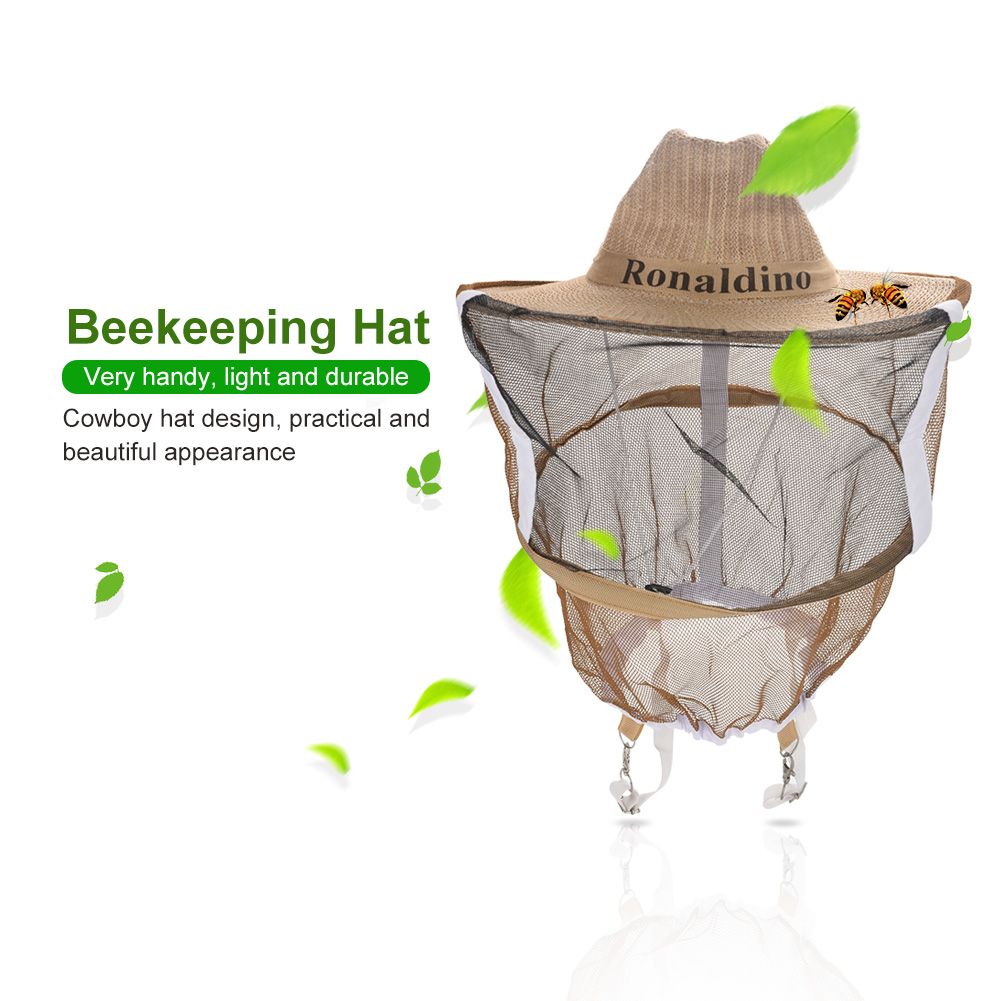 Beekeeping Beekeeper Hat Garden Guard Anti Mosquito Bee Insect Bug Face Head Veil view 2