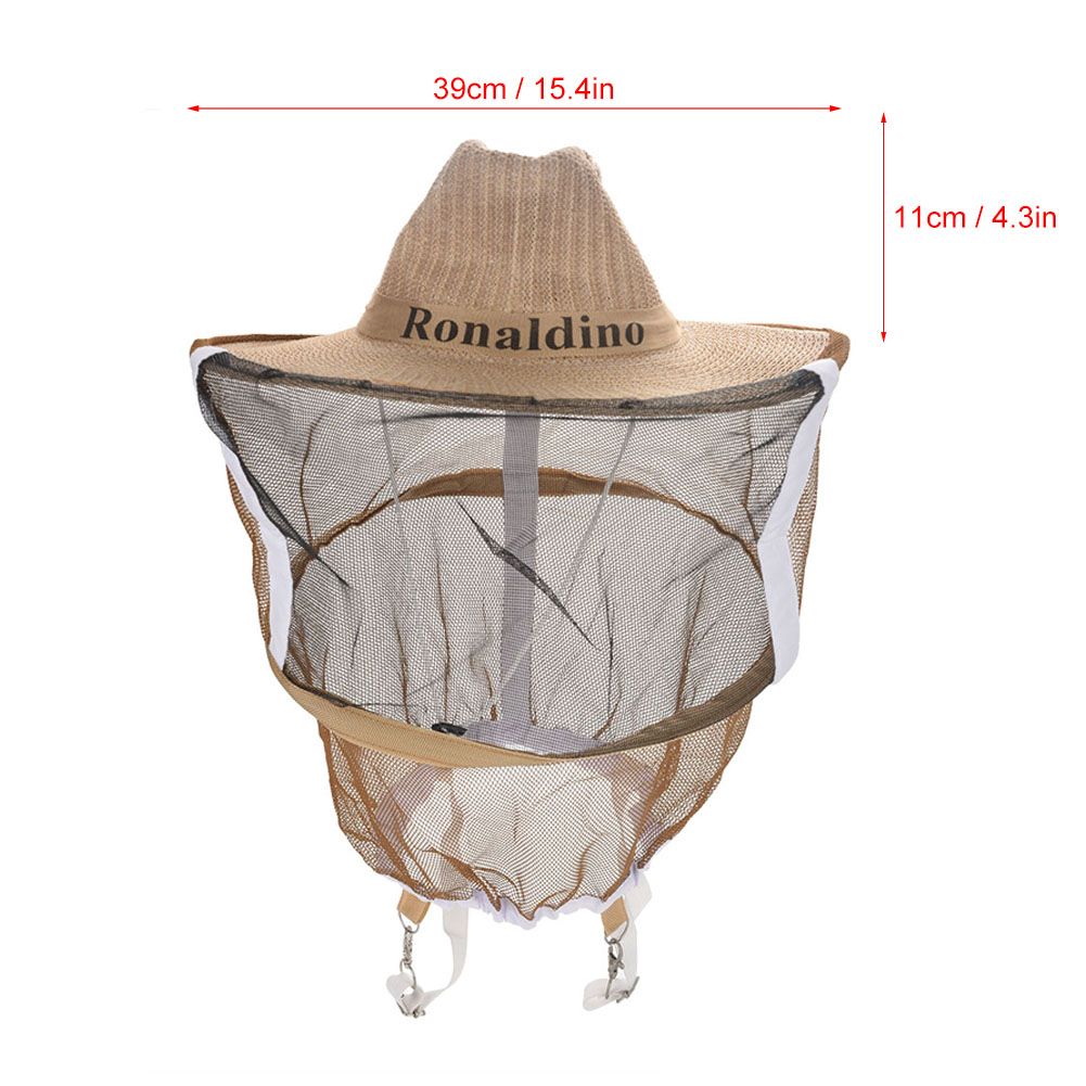 Beekeeping Beekeeper Hat Garden Guard Anti Mosquito Bee Insect Bug Face Head Veil view 4