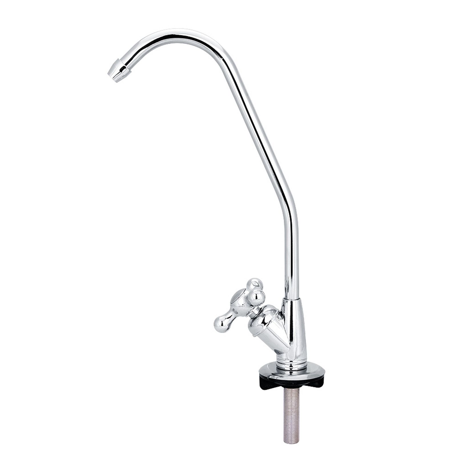 1/4'' Zinc Alloy Kitchen Faucet Tap Chrome Reverse Osmosis RO Drinking Water view 10