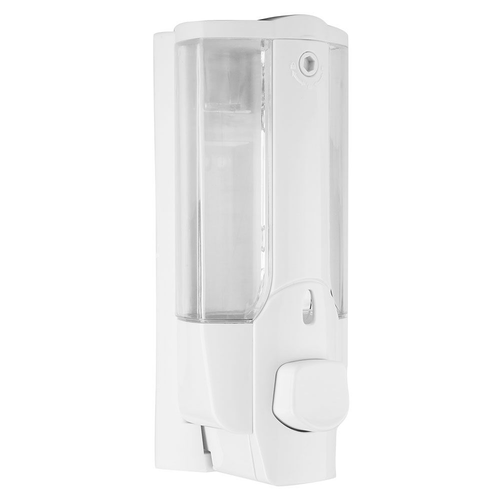 350ml Bathroom Hotel Wall Mounted Plastic Soap Liquid Shampoo Lotion Manual view 7