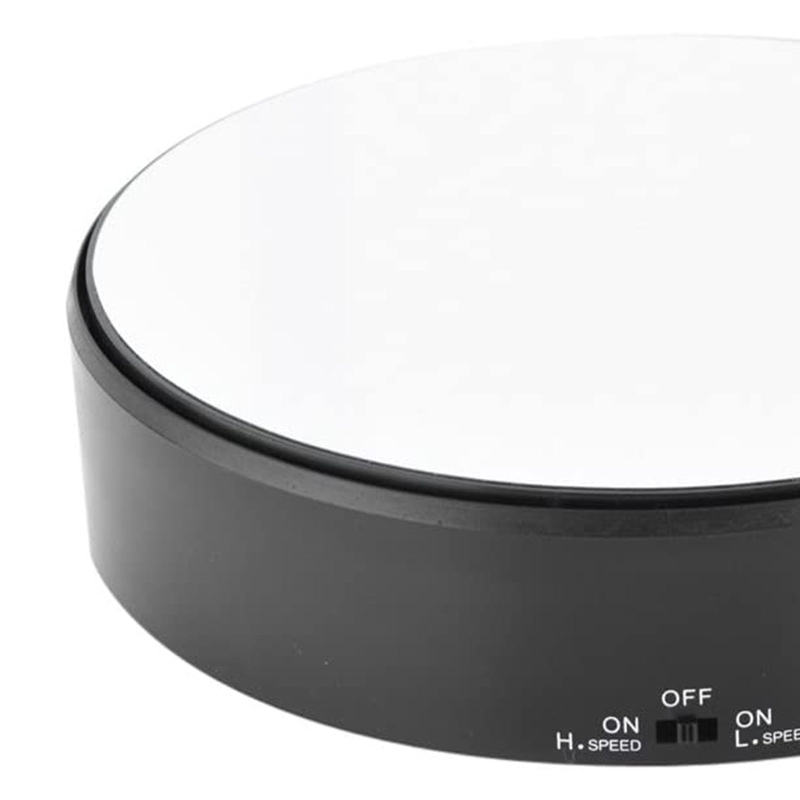 Mirror Surface 360° Rotary Display Stand Adjustable Rotating Speed Turntable view 14