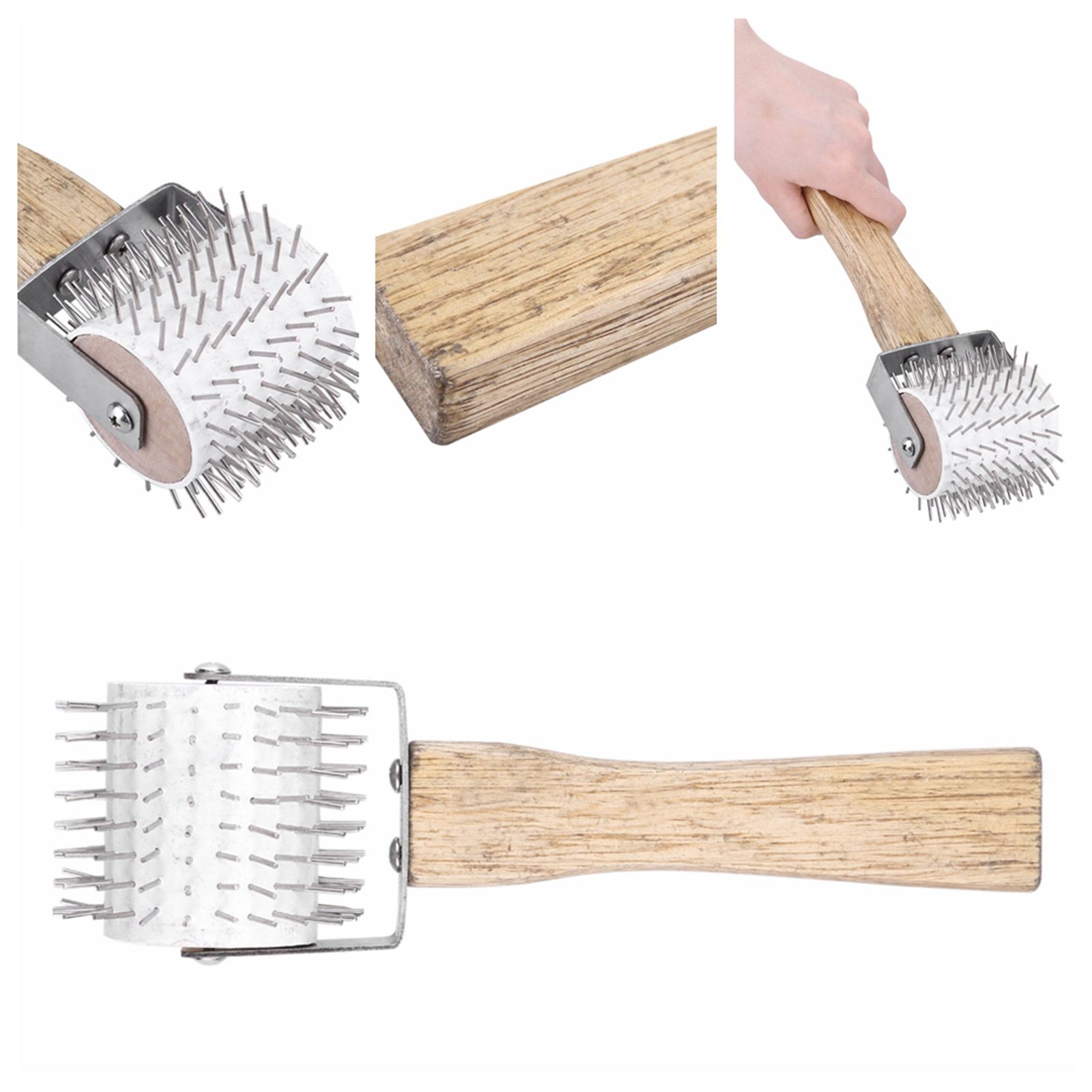 Uncapping Needle Roller Bee Honey Comb Extracting Beekeeping Beekeeper view 3
