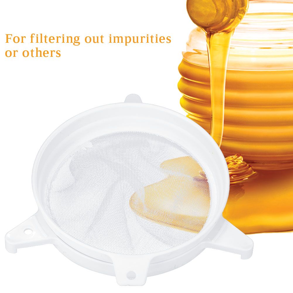 Honey Strainer Double Sieve Extractor Filter Mesh Beekeeping Equipment view 2