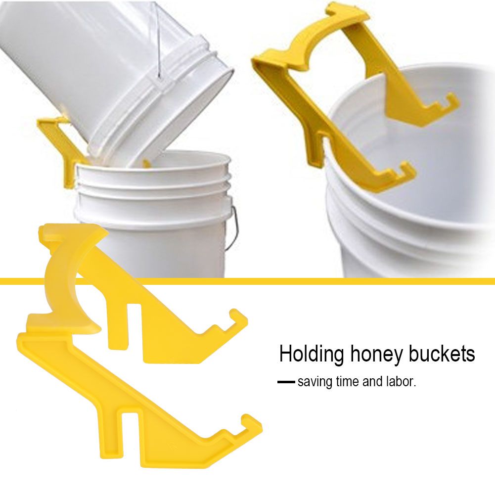 Plastic Bee Honey Bucket Rack Frame Grip Holder Beekeeping Beekeepers Tool view 2
