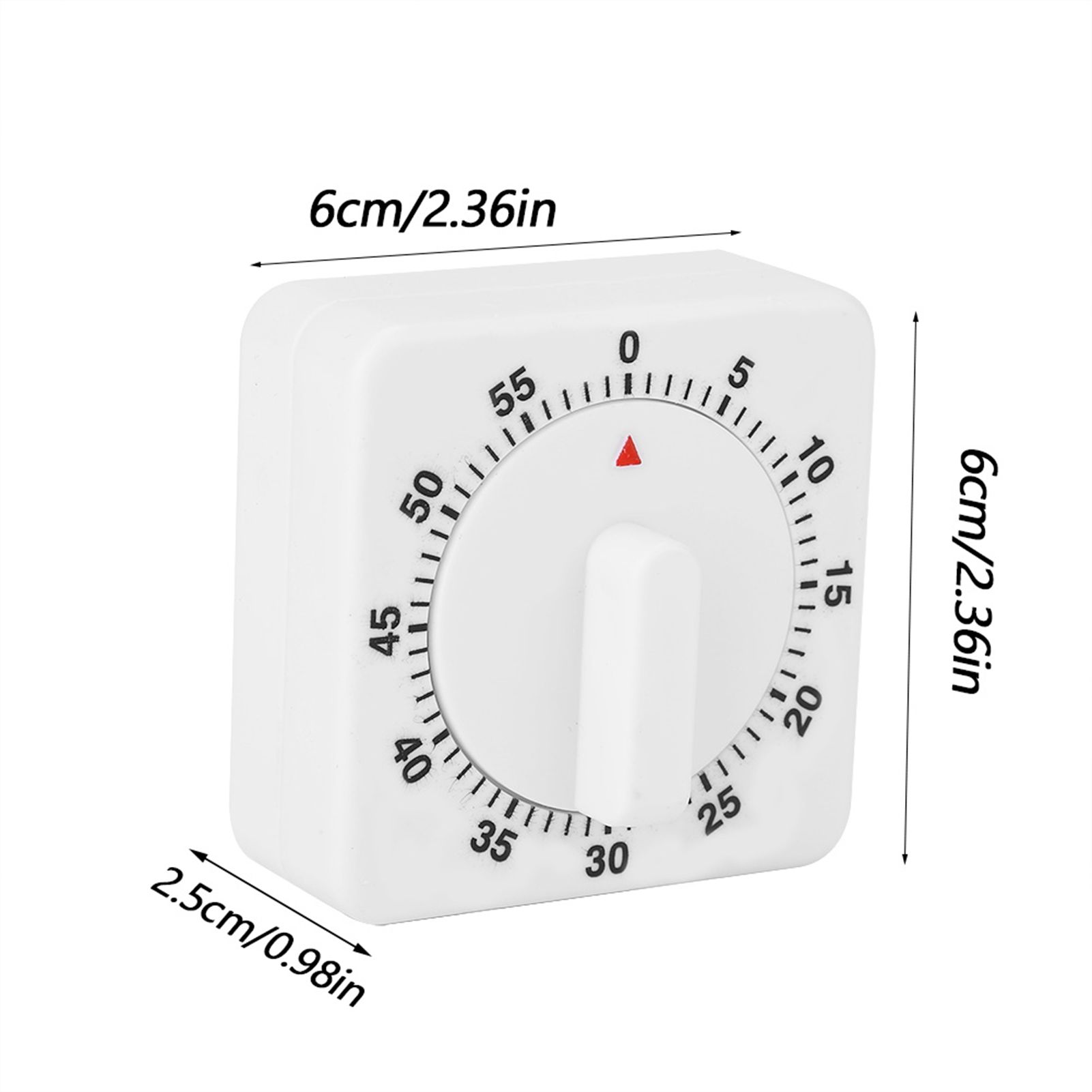 Portable 60 Minutes Count Down Mechanical Timer Baking Kitchen Cooking Tool view 7