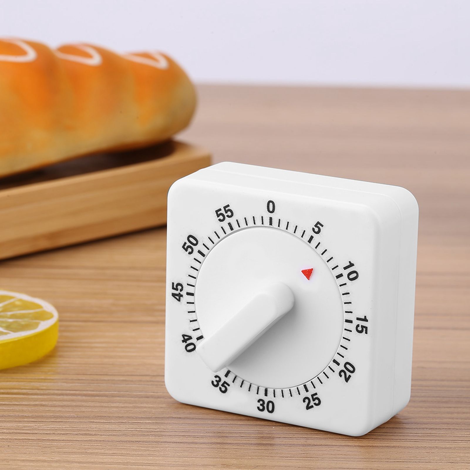 Portable 60 Minutes Count Down Mechanical Timer Baking Kitchen Cooking Tool view 11