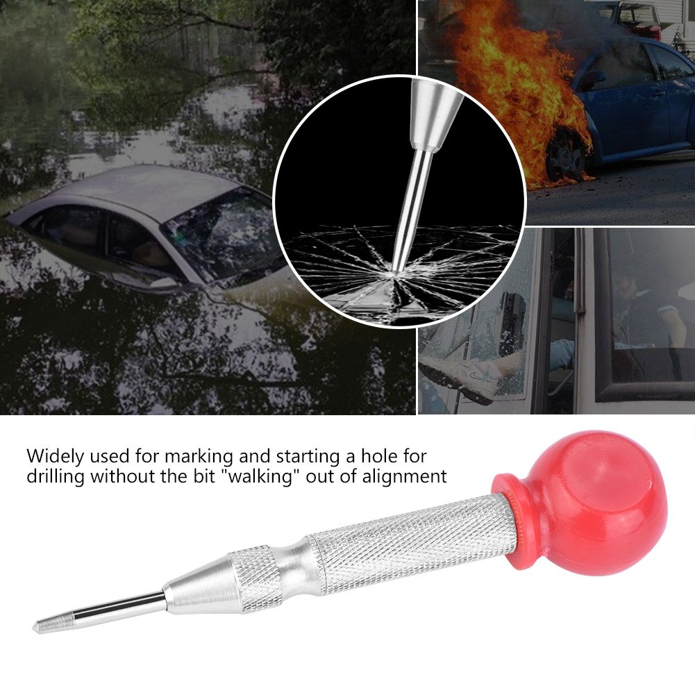 High Speed Steel Automatic Center Punch Spring Loaded Mechanism Marking view 3