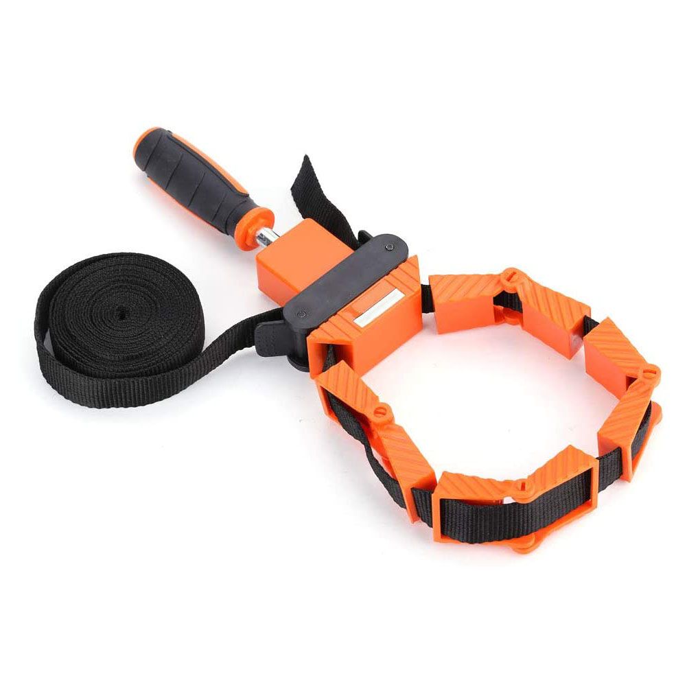 Nylon MultiFunction Binding Belt Clamp Frame Woodworking Tool Polygons Angle Clip view 2