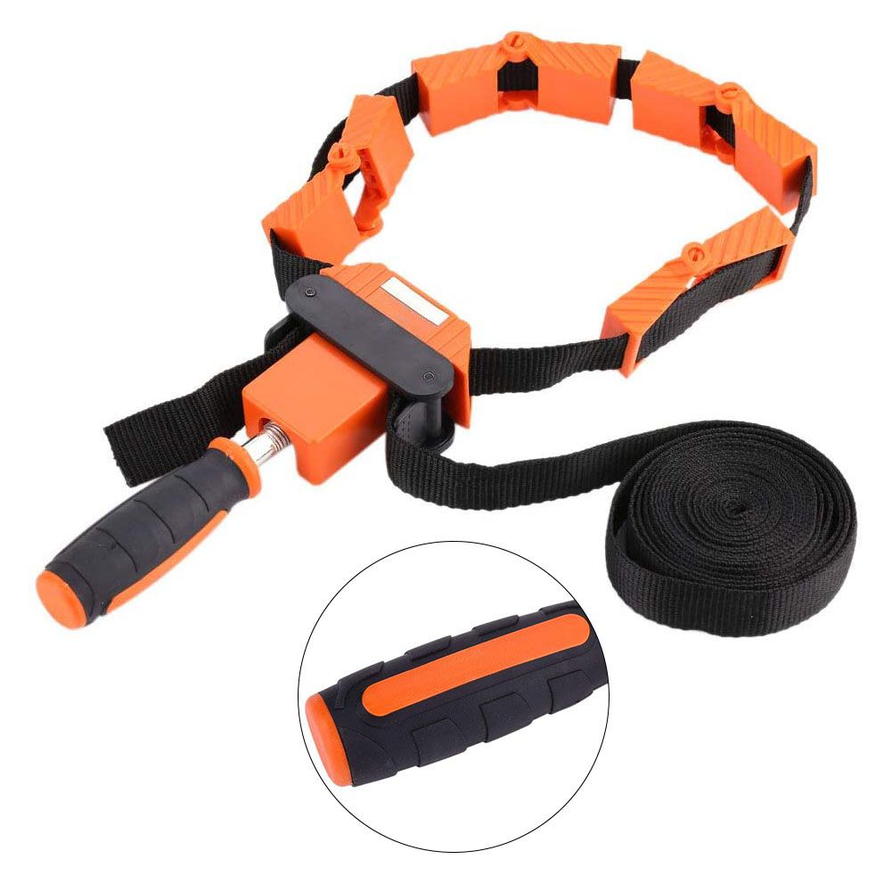 Nylon MultiFunction Binding Belt Clamp Frame Woodworking Tool Polygons Angle Clip view 4