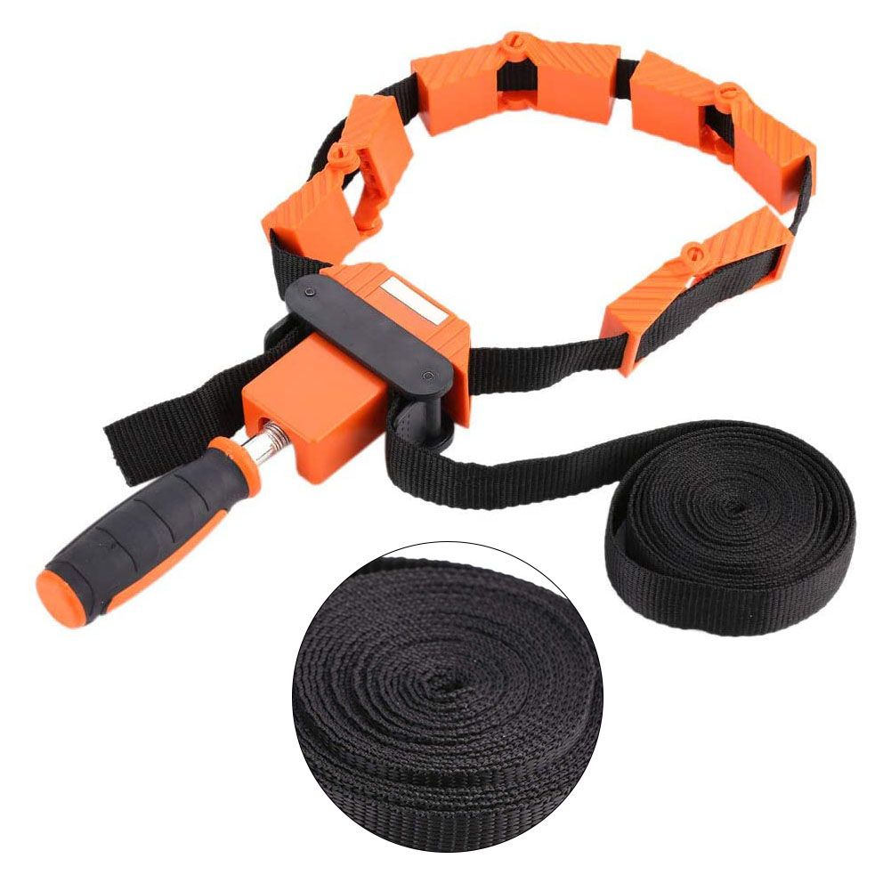 Nylon MultiFunction Binding Belt Clamp Frame Woodworking Tool Polygons Angle Clip view 8
