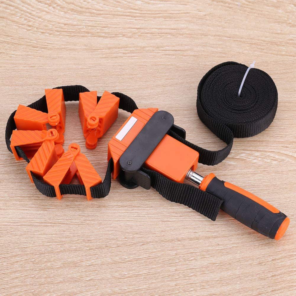 Nylon MultiFunction Binding Belt Clamp Frame Woodworking Tool Polygons Angle Clip view 10