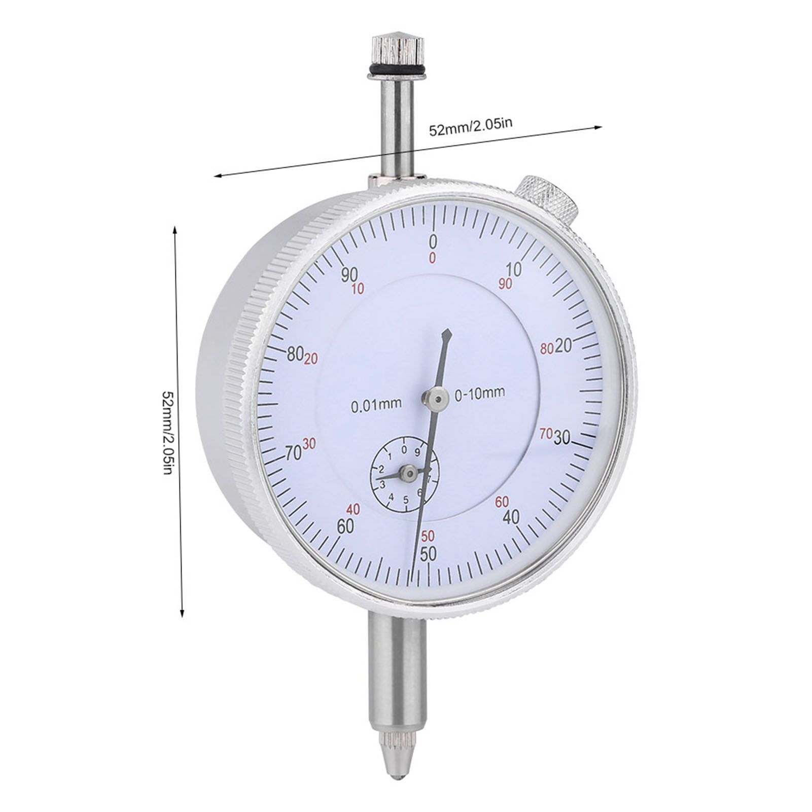 0-10mm Dial Indicator Gauge 0.01mm Accuracy Measuring Meter High Precision view 4