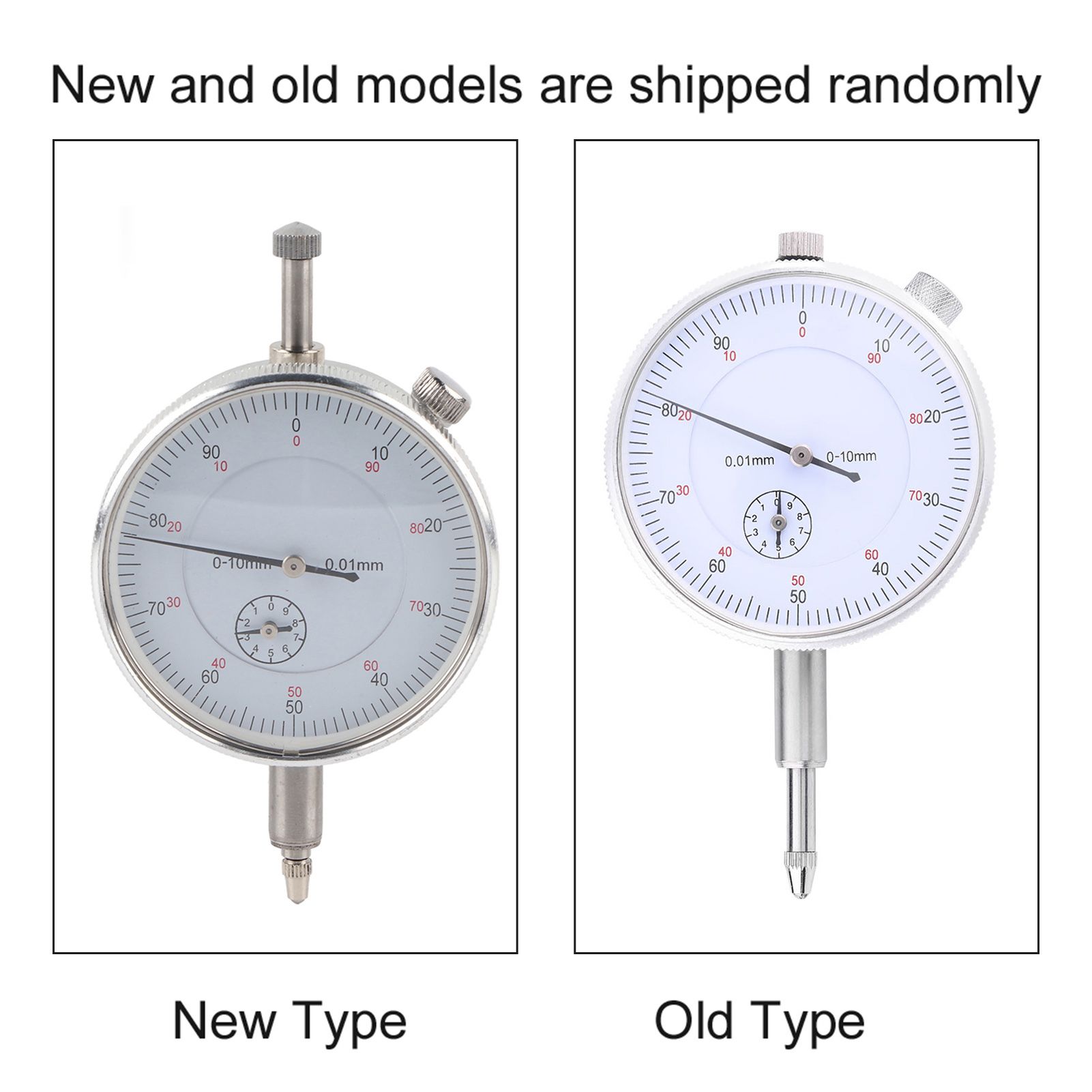 0-10mm Dial Indicator Gauge 0.01mm Accuracy Measuring Meter High Precision view 10