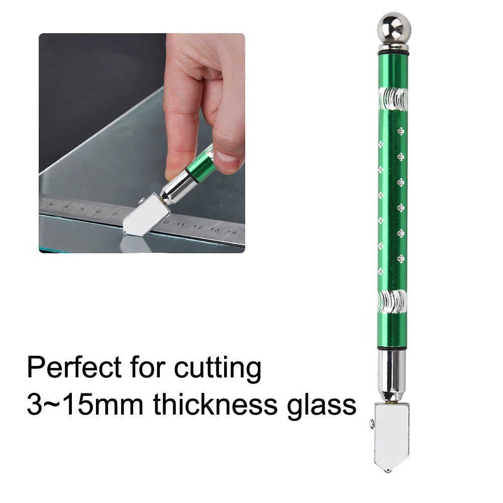 Portable Handheld Wheel Type Glass Cutter with NOn slip Handle for 3~15mm view 4