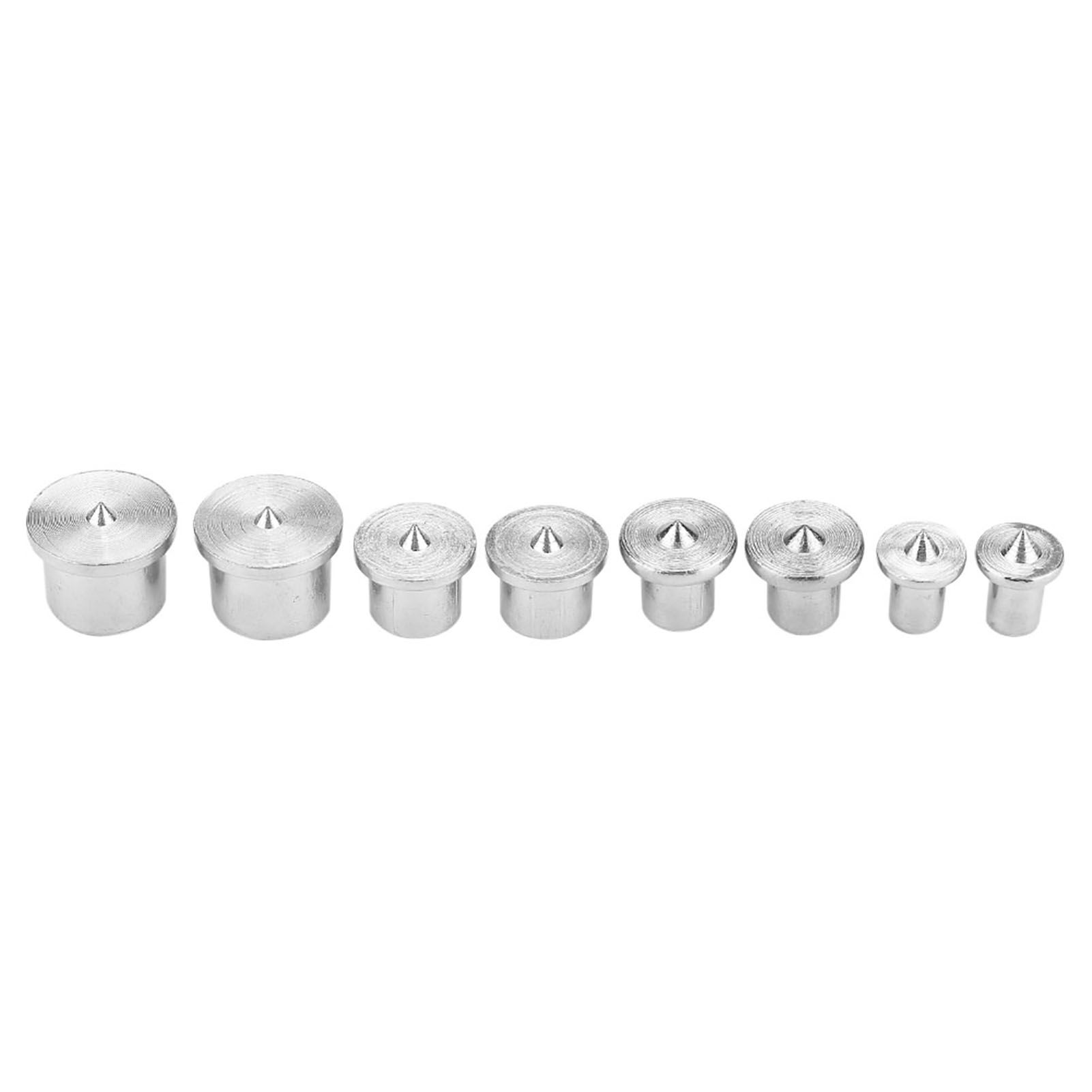 8pcs Woodworking Dowel Centers Tenon Alignment Tool Points Marker 6/8/10/12mm