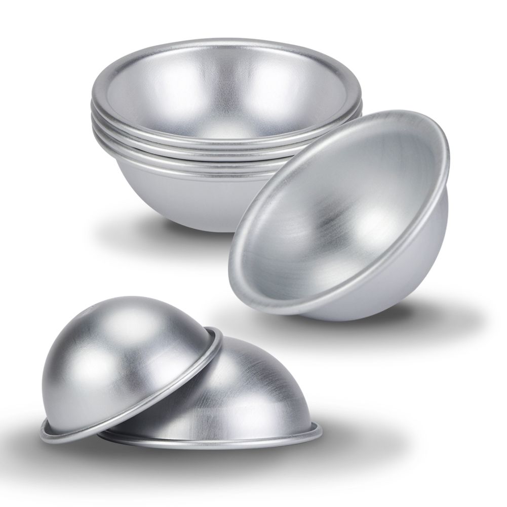 9cm Semicircle Mold Aluminum Hemisphere Chiffon Cake Pan Bikini Cake Dessert view 4