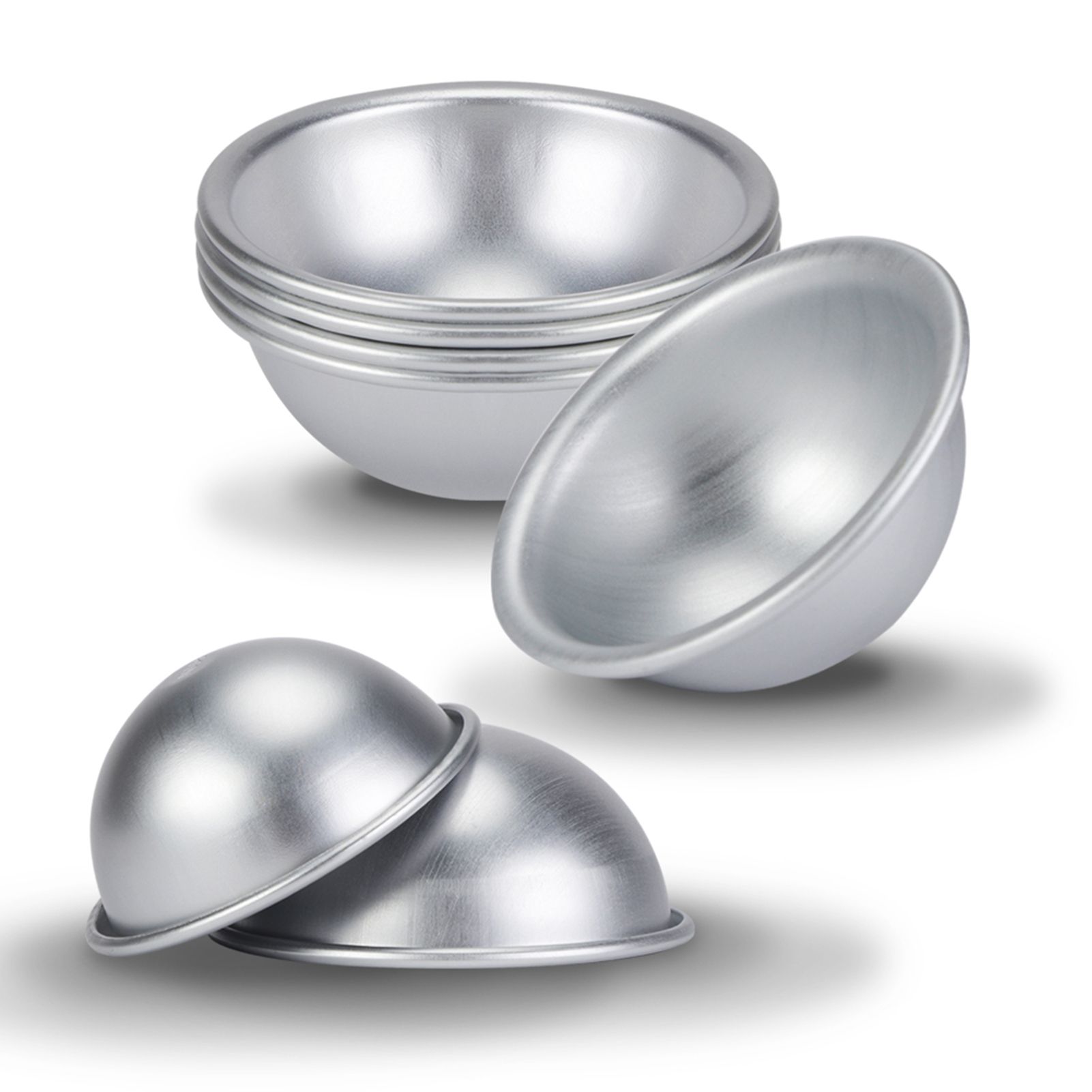 10cm Semicircle Mold Aluminum Hemisphere Chiffon Cake Pan Bikini Cake Dessert view 4