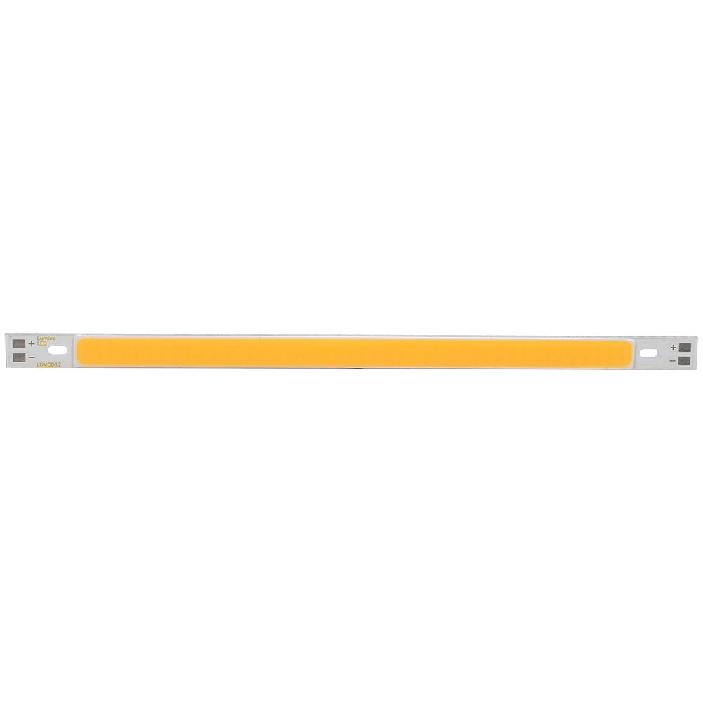 2pcs 10W COB LED Strip Lights Bulb Lamp 12-14V 1000LM for DIY 200x10MM Warm White — image 1