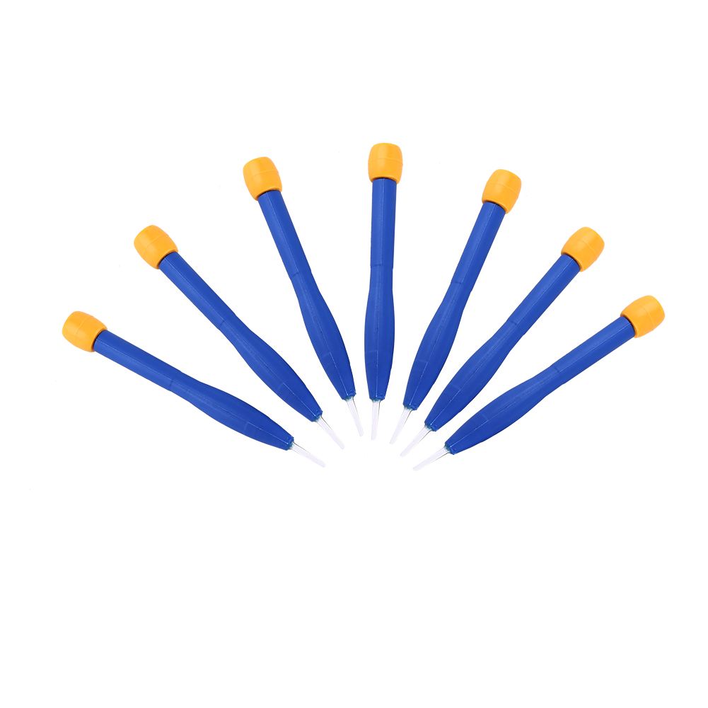 8pcs Adjust Frequency Screwdriver Anti static Plastic Ceramic Set Home Hand view 4