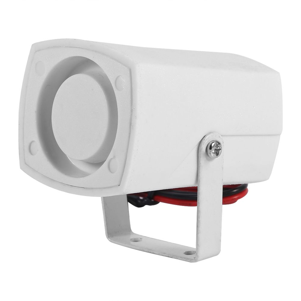 Wired Mini Horn Siren Loud Home Vehicle Security Sound Alarm System With view 3